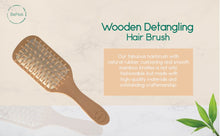 Load image into Gallery viewer, Wooden Detangling Hair Brush - Peakly