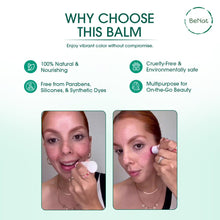 Load image into Gallery viewer, Lip & Cheek Bloom. 2 in 1 Natural Lipstick for Vibrant Color. - Peakly