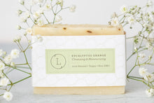 Load image into Gallery viewer, 2x Eucalyptus Natural Handmade Soap Bar, Fresh Cold Process Soap - Peakly