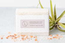 Load image into Gallery viewer, 2x Himalayan Salt Soap Bar, Natural Unscented Soap, Vegan Handmade Soap - Peakly