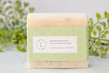 Load image into Gallery viewer, 2 x Lemongrass Natural Soap Bar, Handmade Body Soap Gift - Peakly
