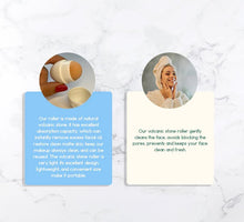 Load image into Gallery viewer, Volcanic Stone Oil - Absorbing Face Roller - Peakly