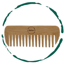 Load image into Gallery viewer, All - Natural Bamboo Hair Comb - Peakly