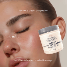 Load image into Gallery viewer, Organic Whipped Sugar Fondant Exfoliating Body Scrub - Crepey Skin Treatment - Peakly