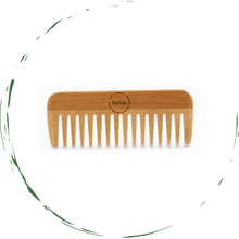 Load image into Gallery viewer, All - Natural Bamboo Hair Comb - Peakly