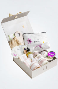 A Special Day Gift, Birthday Gift Basket, Lavender Natural Bath & Body - Peakly