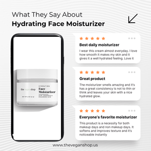Hydrating Face Moisturizer - The Vegan Shop (Best seller) - Peakly