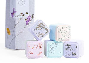 Mixed scents Shower Steamers Gift Set - 5 Big Fizzies, Cheer Up Package - Peakly