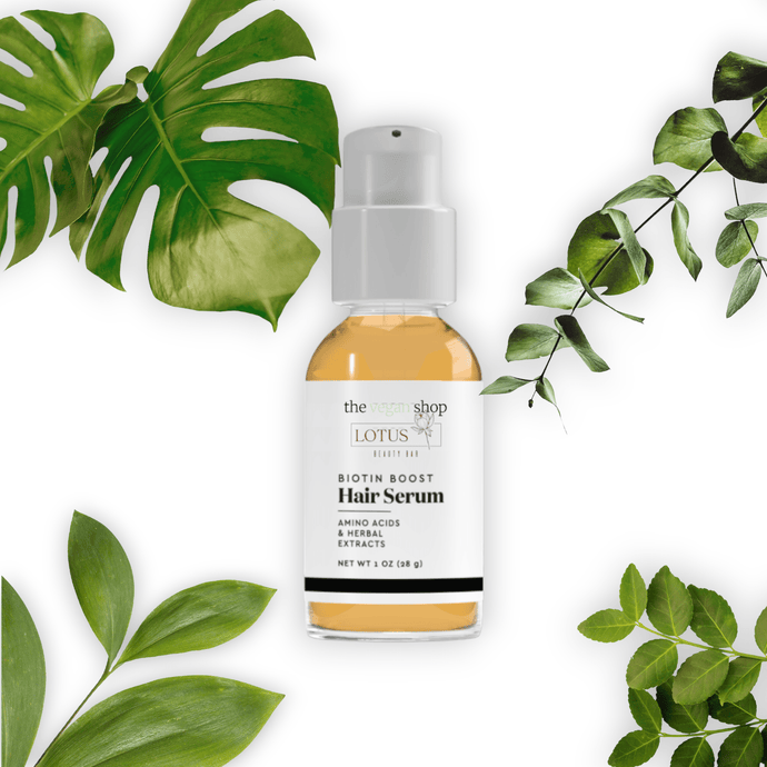 Biotin Boost Hair Serum - The Vegan Shop + Lotus Beauty Bar - Peakly