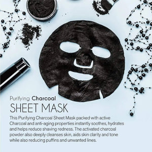 Purifying Charcoal Sheet Mask - Peakly