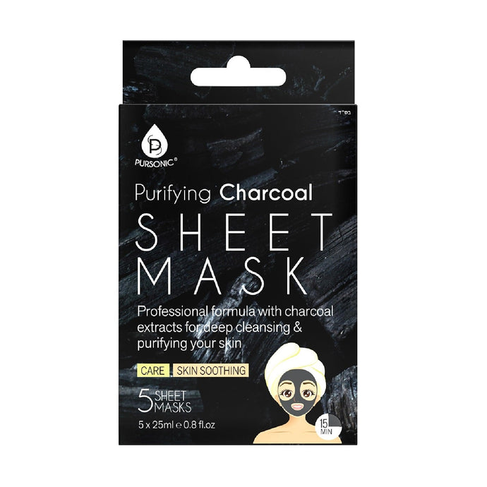 Purifying Charcoal Sheet Mask - Peakly