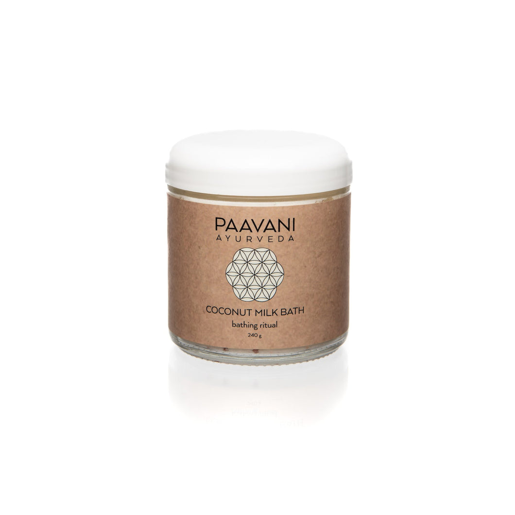 Coconut Milk Bath | Ayurvedic Herbal Soaking Ritual for Skin & Spirit - Peakly