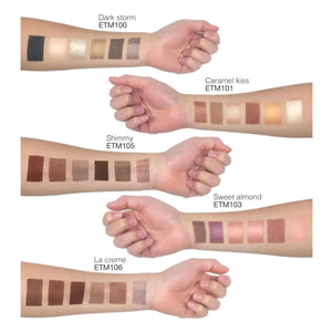 Eyeshadow Palette - Caramel Kiss - Peakly
