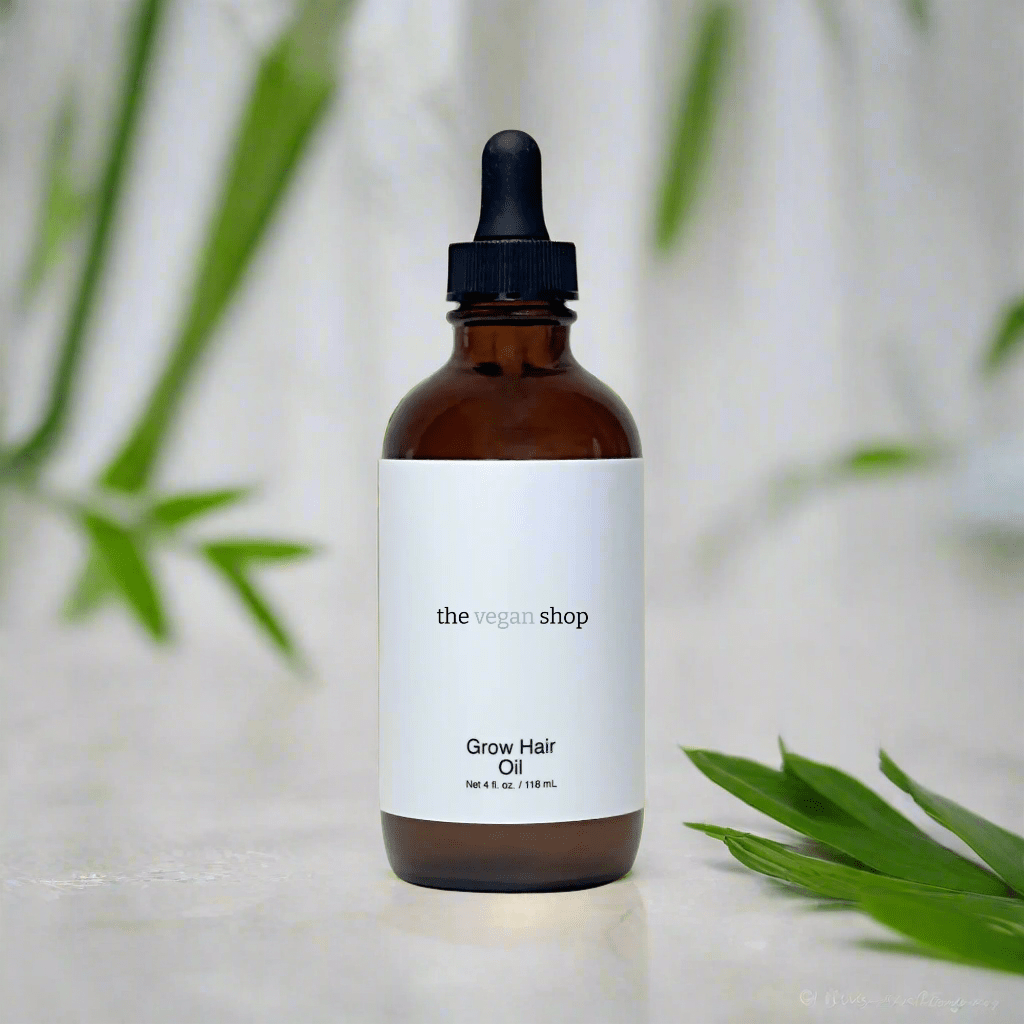 Grow Hair Oil - The Vegan Shop - Peakly