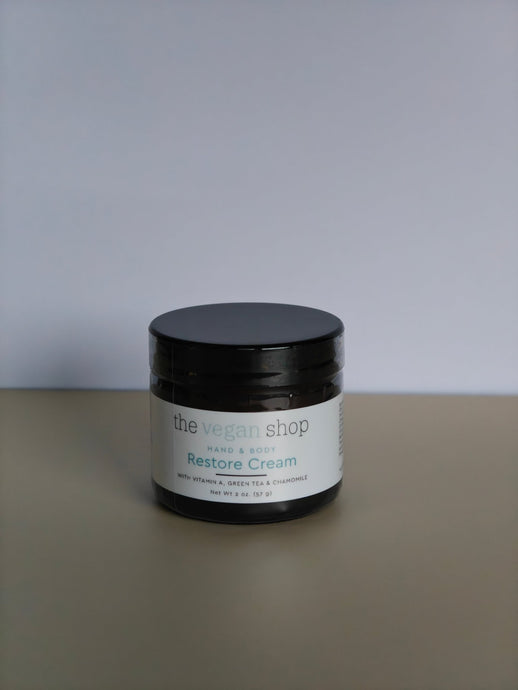 Hand & Body Restore Cream - The Vegan Shop - Peakly