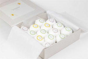 Bath Bombs Gift Box, Set of 14 Big 100% Natural Relaxing Bath Bombs - Peakly