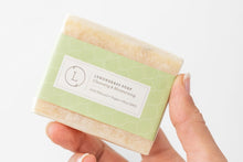 Load image into Gallery viewer, 2 x Lemongrass Natural Soap Bar, Handmade Body Soap Gift - Peakly
