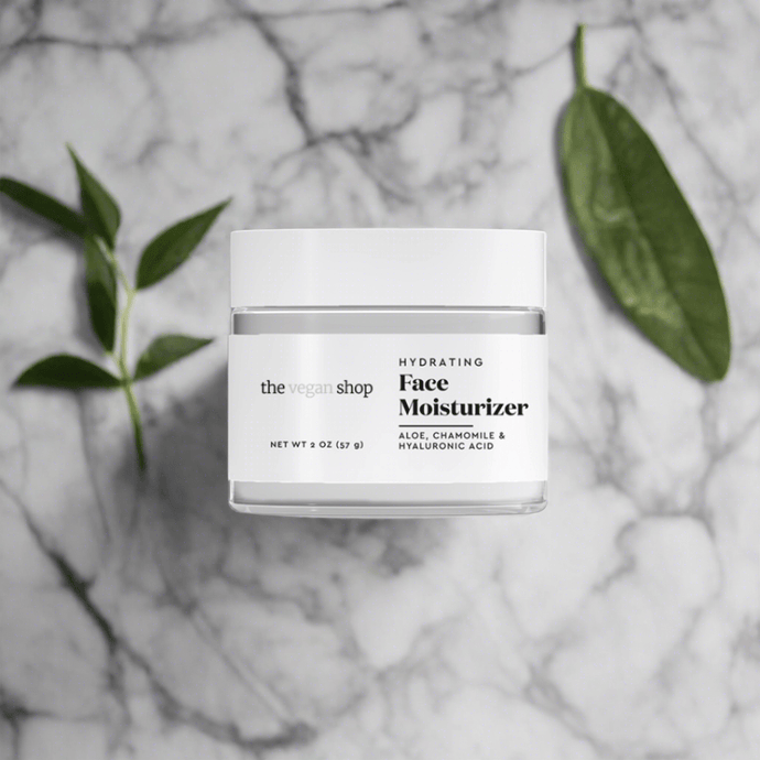 Hydrating Face Moisturizer - The Vegan Shop (Best seller) - Peakly