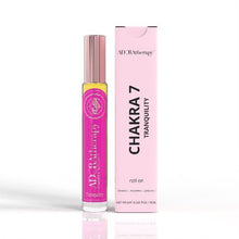 Load image into Gallery viewer, Chakra 7 Tranquility Roll On Perfume Oil by Auratherapy - Peakly
