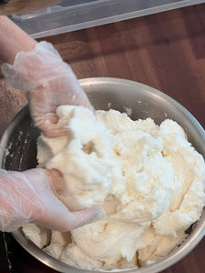 Organic Whipped Sugar Fondant Exfoliating Body Scrub - Crepey Skin Treatment - Peakly