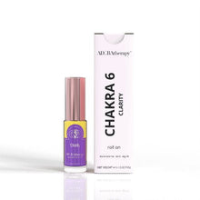 Load image into Gallery viewer, Chakra 6 Clarity Roll On Perfume Oil by Auratherapy - Peakly
