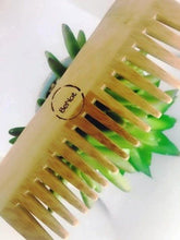 Load image into Gallery viewer, All - Natural Bamboo Hair Comb - Peakly
