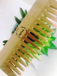 All - Natural Bamboo Hair Comb - Peakly