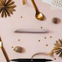 Load image into Gallery viewer, Dual Tip Eye Definer Pen - Black - eye liner - Peakly
