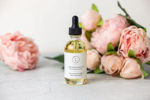 Lavender Body Oil, Natural Moisturizing Body Oil - Peakly