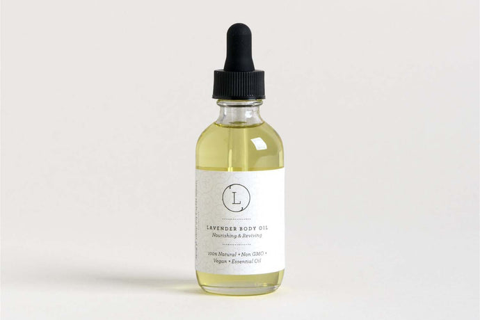 Lavender Body Oil, Natural Moisturizing Body Oil - Peakly