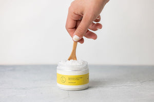 Grapefruit Body Salt Scrub - Moisturizing and fresh - Peakly