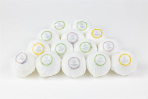 Bath Bombs Gift Box, Set of 14 Big 100% Natural Relaxing Bath Bombs - Peakly
