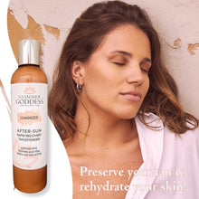 Load image into Gallery viewer, Organic After Sun Lotion &amp; Tan Extender + Luminizing Shimmer - Peakly
