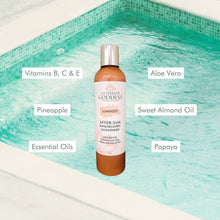 Load image into Gallery viewer, Organic After Sun Lotion &amp; Tan Extender + Luminizing Shimmer - Peakly
