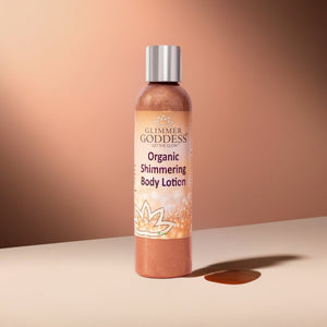 Organic Bronze Shimmer Body Lotion - Peakly