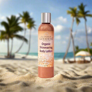Organic Bronze Shimmer Body Lotion - Peakly