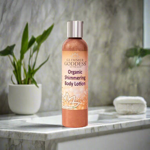 Organic Bronze Shimmer Body Lotion - Peakly