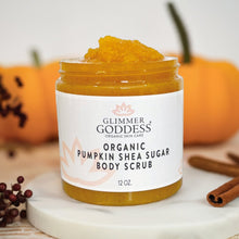 Load image into Gallery viewer, Organic Pumpkin Shea Sugar Body Scrub - Peakly
