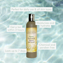 Load image into Gallery viewer, Organic Self Tanning Lotion - Peakly

