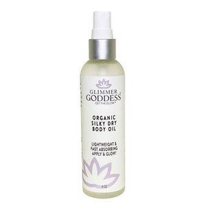Organic Silky Dry Body Oil - 4 oz. - Peakly